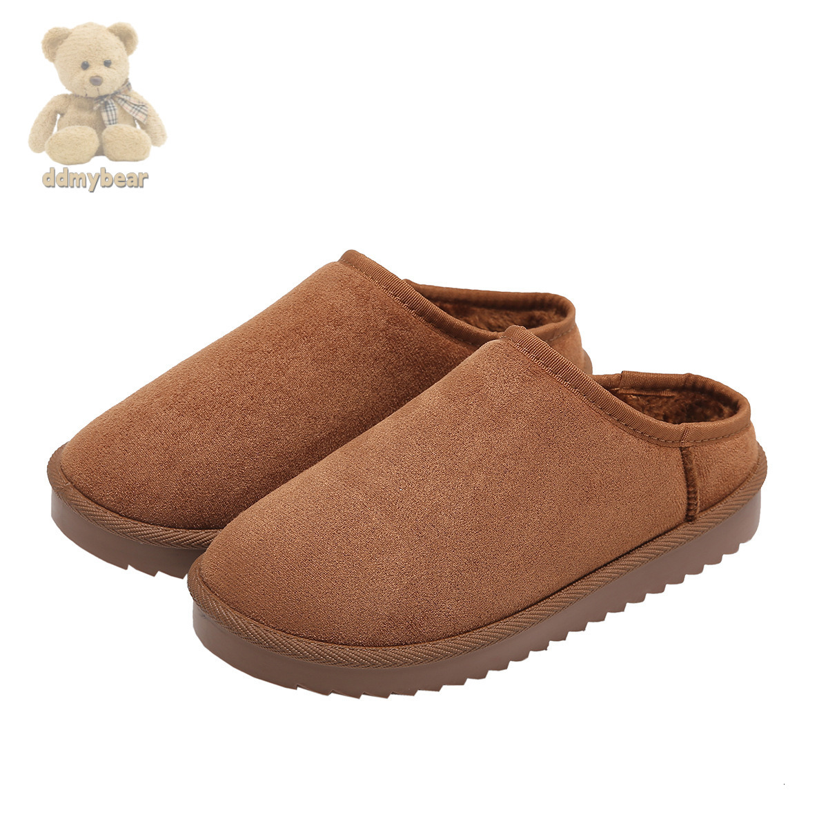 Ddmybear Warm Autumn Winter. Indoor Cotton Can Be Worn Outdoors For Comfort. Soft And Plush Slippers Are Convenient To Step On Chinese Brand Shoes F10