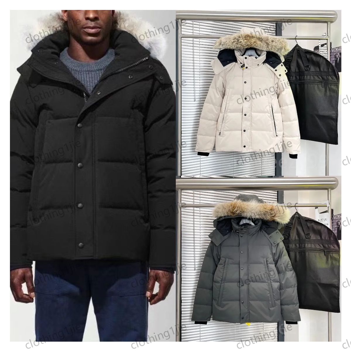 mens puffer jacket Winter jacket Coat Thick Warm Coats Large pockets Men Women Jacket puffer jacket luxury brand jackets Hooded new Designer Winter Outerwear Parka