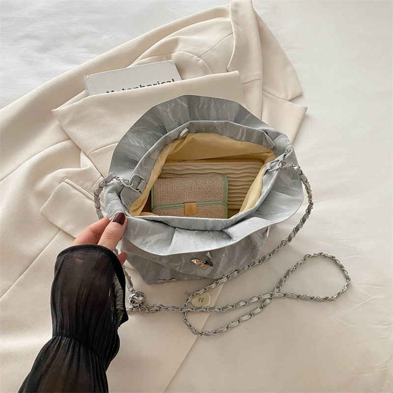 Versatile Shoulder Crossbody Bag Triple Black, White, Blue Fashion Design | Sweet Style a899