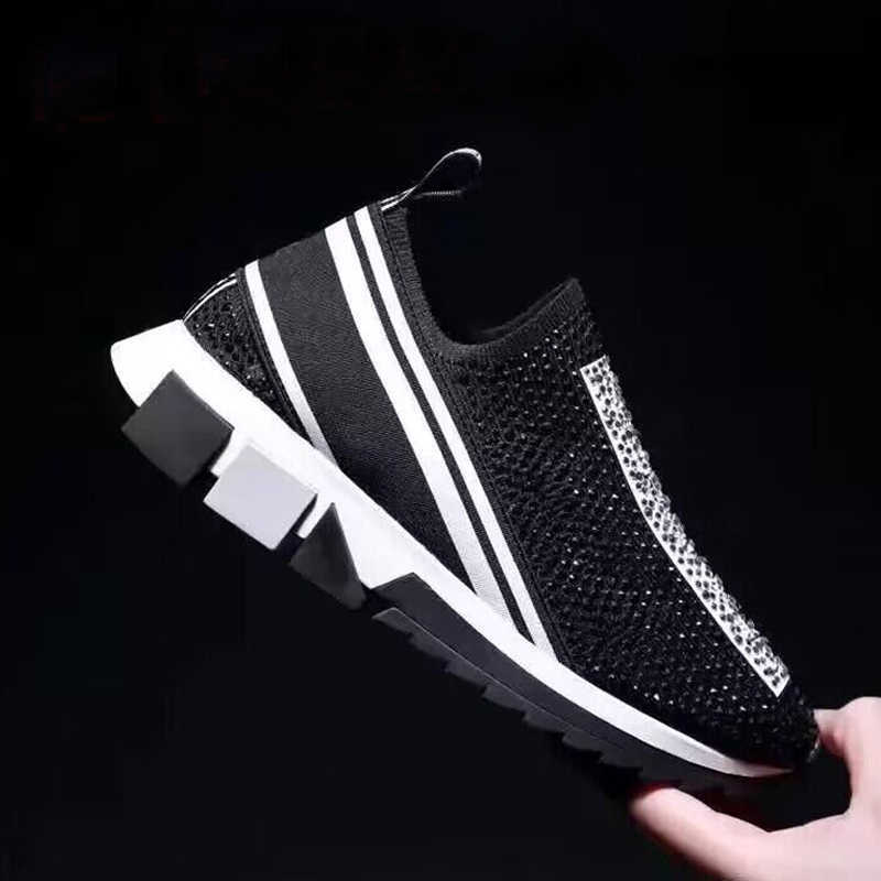 Chaussures décontractées Femme Chaussures Designer Travel en cuir Lacet-up Sneaker Lady Running Trainers Lettres Femme chaussure plate imprimé Gy