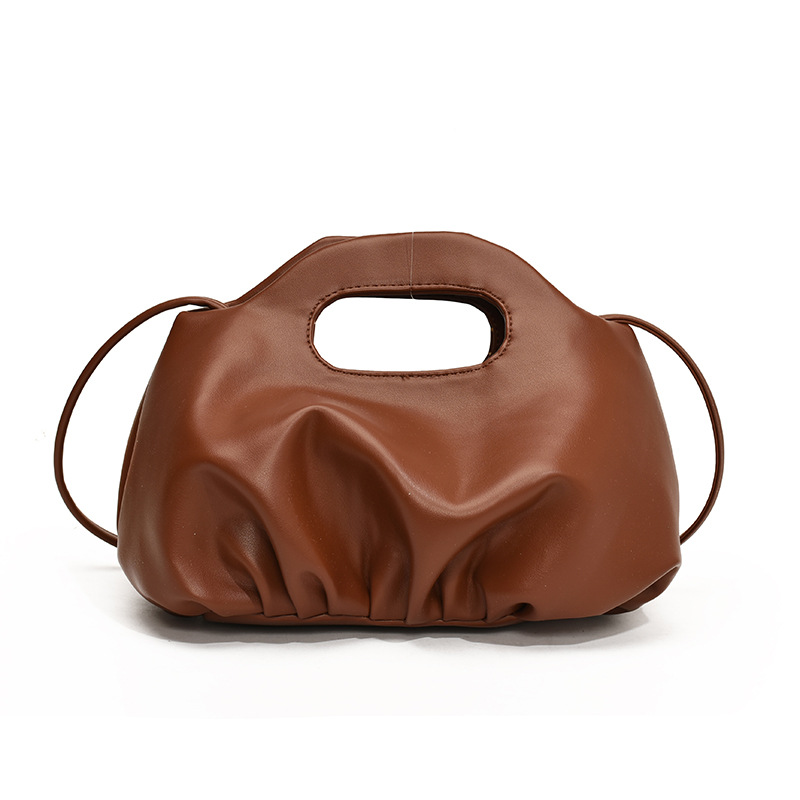 2025 Designer niche texture 3 Premium and versatile pleated handbag single shoulder crossbody bag