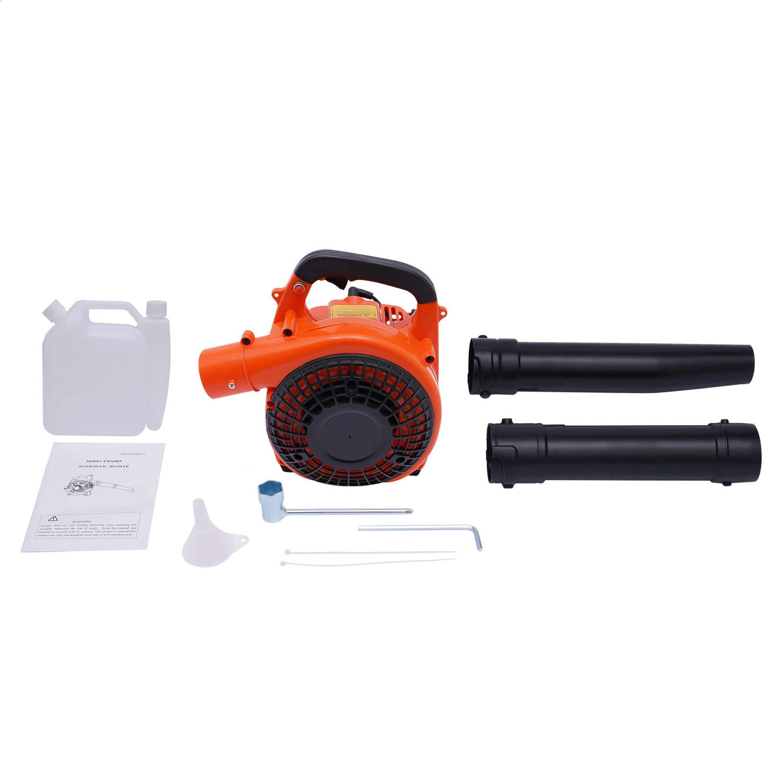 Handheld 2-stroke cycle commercial heavy-duty grassland cleaning gas blade blower 240930