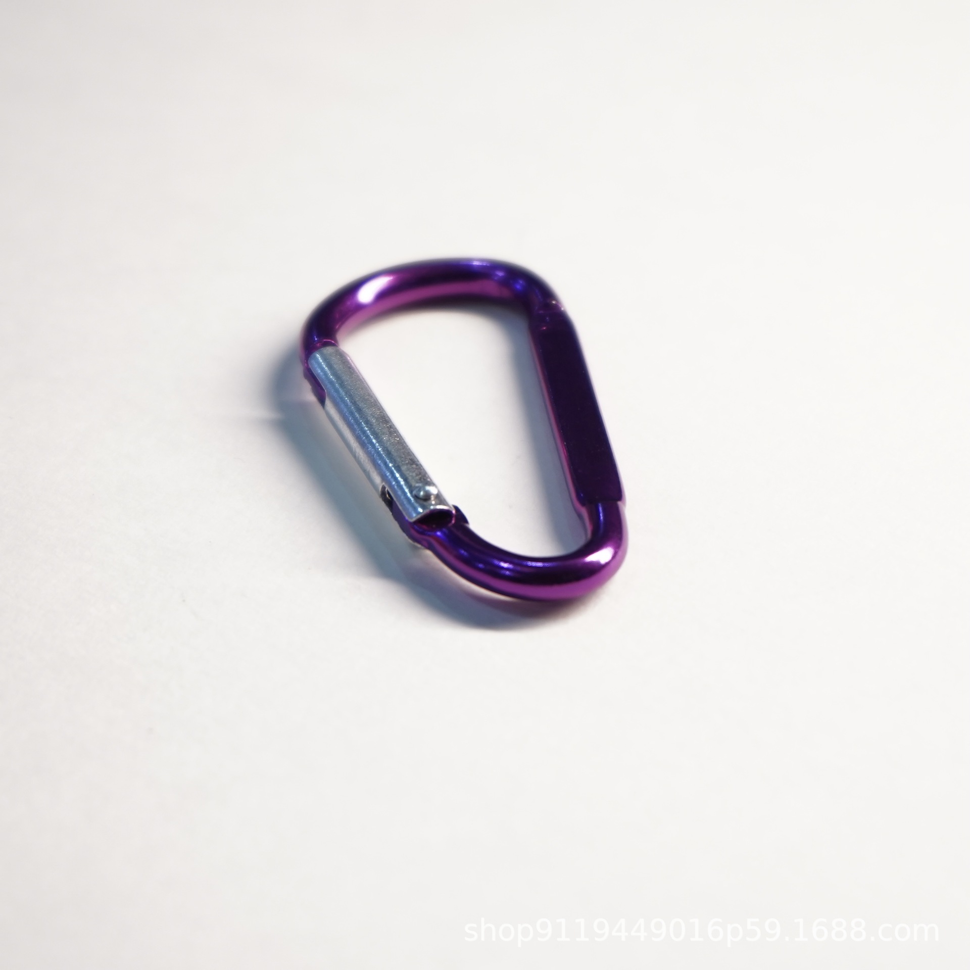 Lightweight Flat Design Mountain Hook - Aluminum Outdoor Carabiner