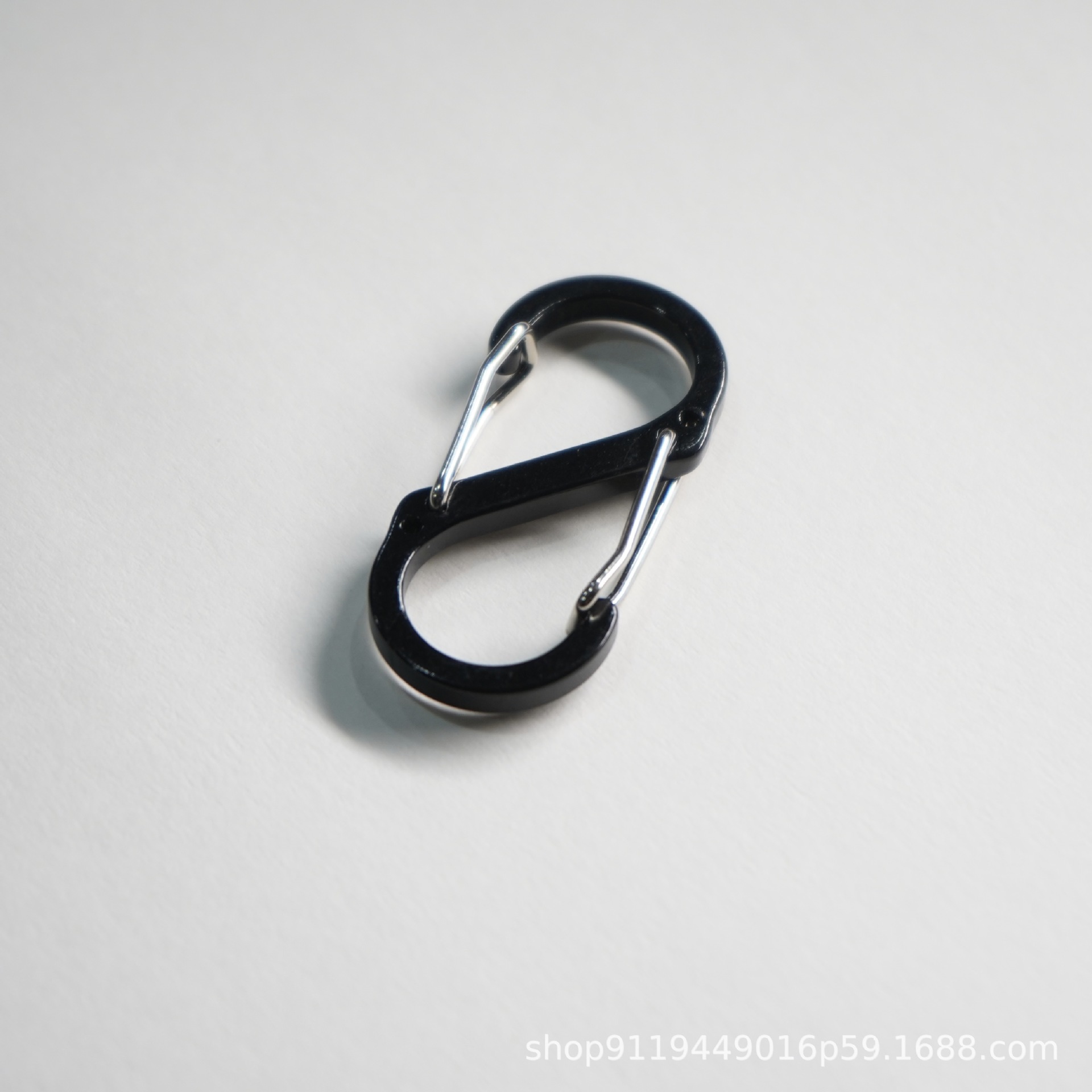 Heavy-Duty S-Type Climber's Link for Hiking & Camping - Includes 6mm Steel Cable