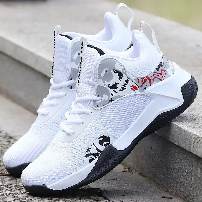 Mens sports trendy sneakers mesh breathable outdoor fashionable casual comfortable basketball mens shoes ddmymonkey
