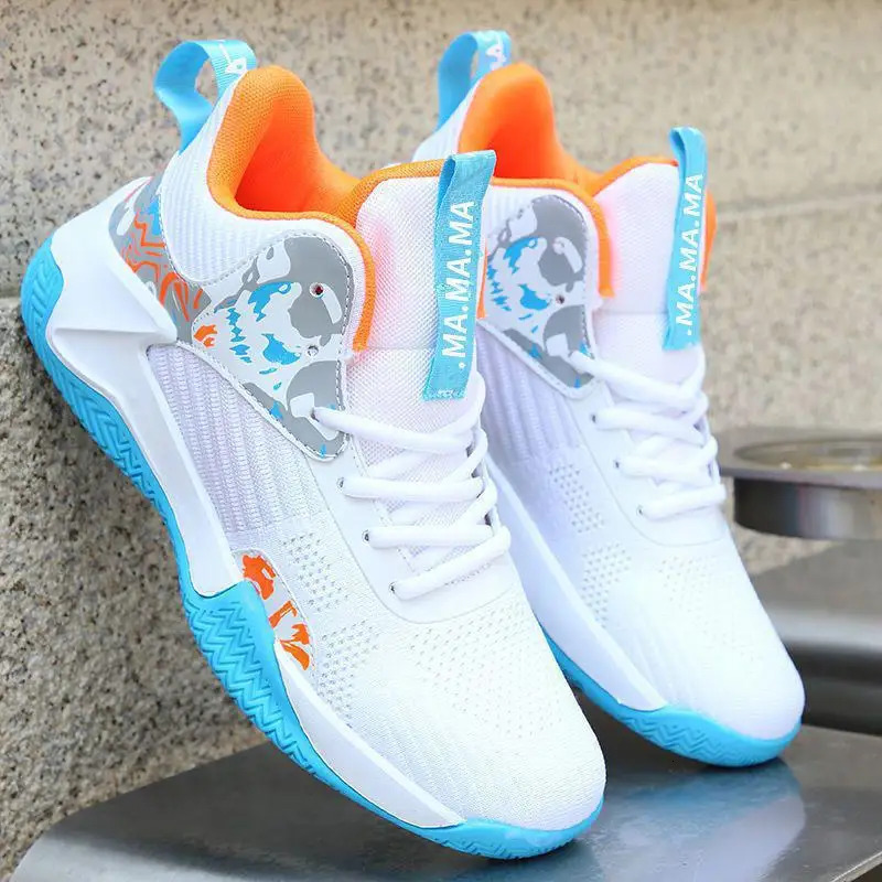 Mens sports trendy sneakers mesh breathable outdoor fashionable casual comfortable basketball mens shoes ddmymonkey