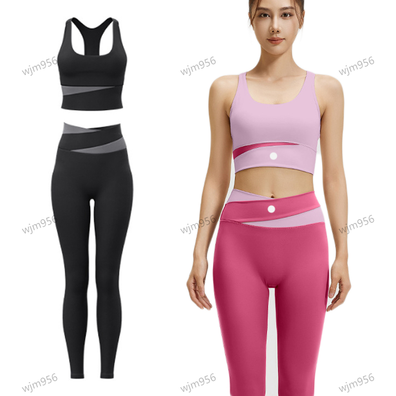 Yoga workout sets High Waisted Leggings dfyne shorts gym clothes women Sports bra top vest Fitness Suit gym set pants shorts Womens Tight Lift Hip designer active wear