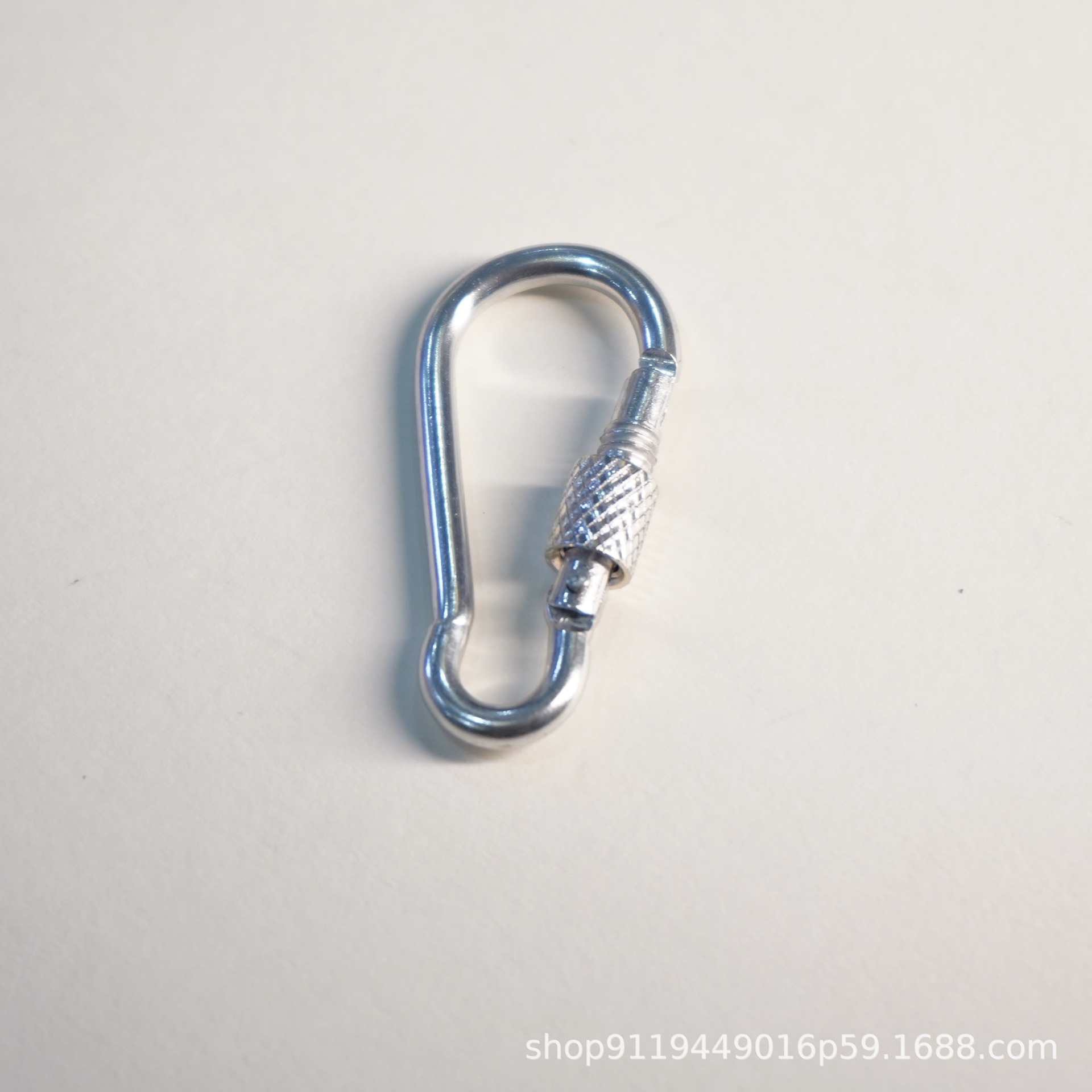 Carabiner Keyring Durable Hexagonal Aluminum Alloy Locking Climbing Carabiner by Manufacturer
