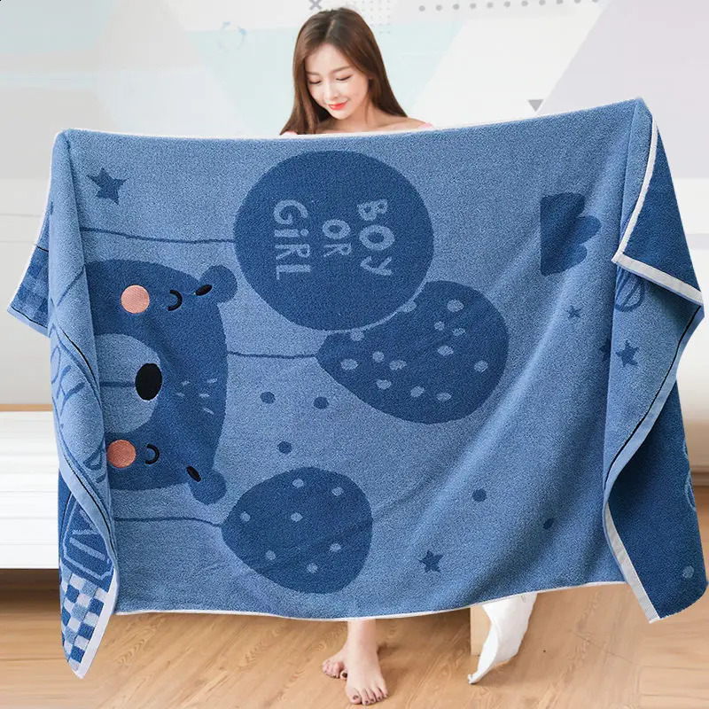 Pure cotton bath towel high-end el mens special bath towel soft 100% pure cotton non-woven fabric packaging towel fast drying 240924