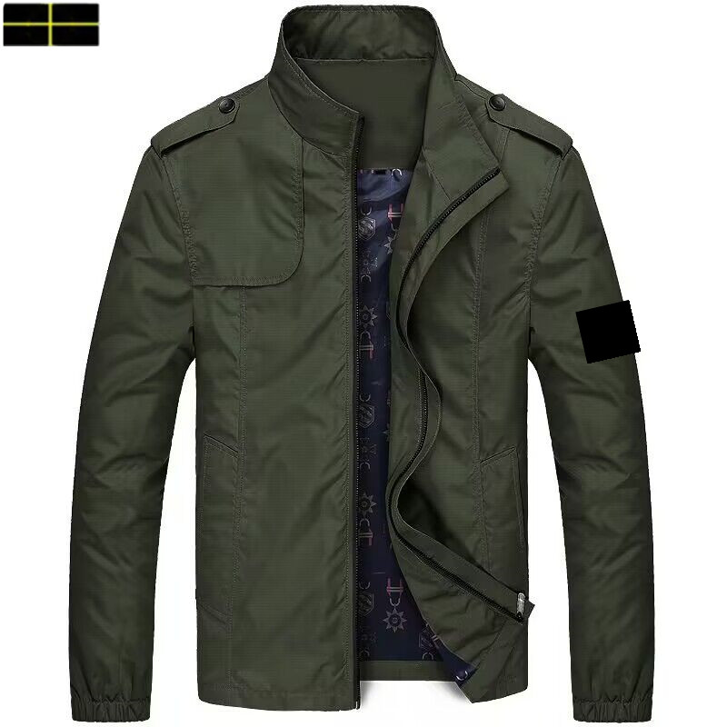 stone jacket islands cargo jumper men women Men's Designer Letter Embroidered Hoodie Jacket - Outdoor Coat Top for Men