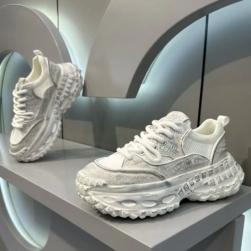 2024 Thick soled Mesh Comfortable Soft Soft sole Breathable Casual Shoes