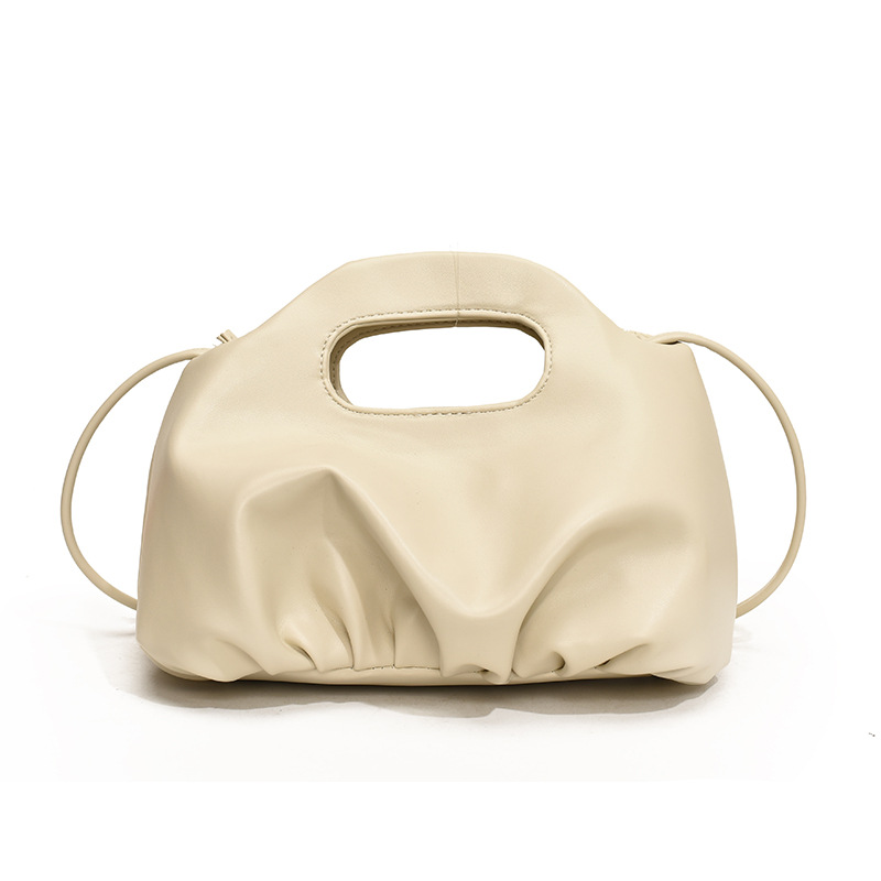 2025 Designer niche texture 3 Premium and versatile pleated handbag single shoulder crossbody bag