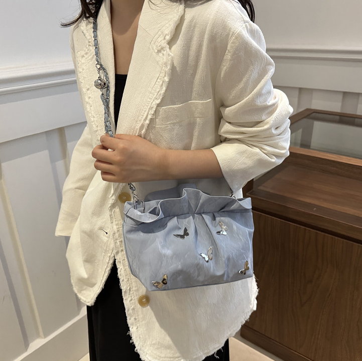 Versatile Shoulder Crossbody Bag Triple Black, White, Blue Fashion Design | Sweet Style a899