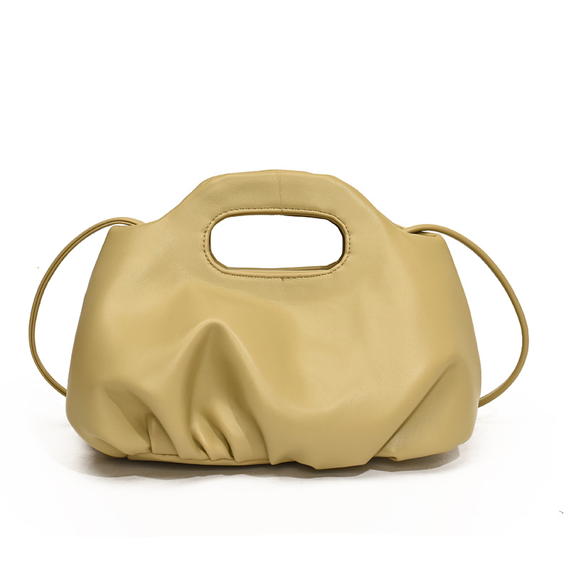 2025 Designer niche texture 3 Premium and versatile pleated handbag single shoulder crossbody bag