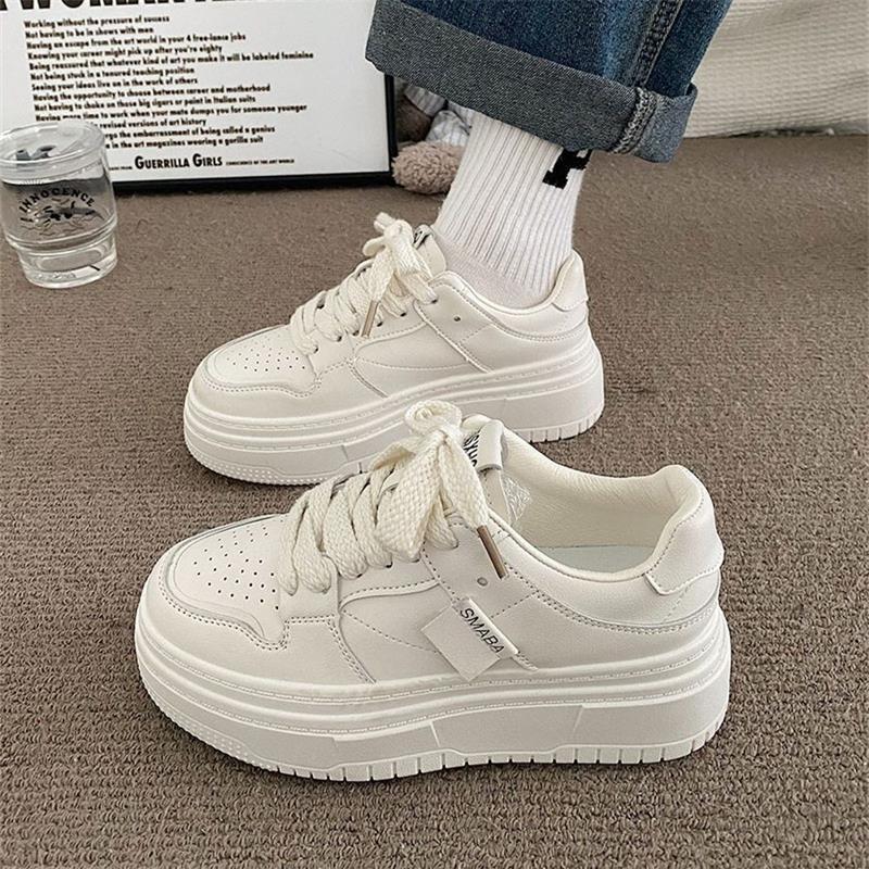 casually elegant ladies white sneakers featuring a robust outsole for warm weather fashion