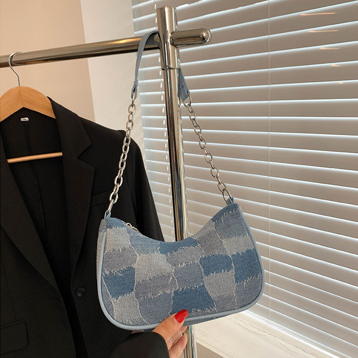 2025 Designer Fashion Shoulder 3 Women Simple Design Large Capacity Commuter Tote Bag Triple Blue Free shipping