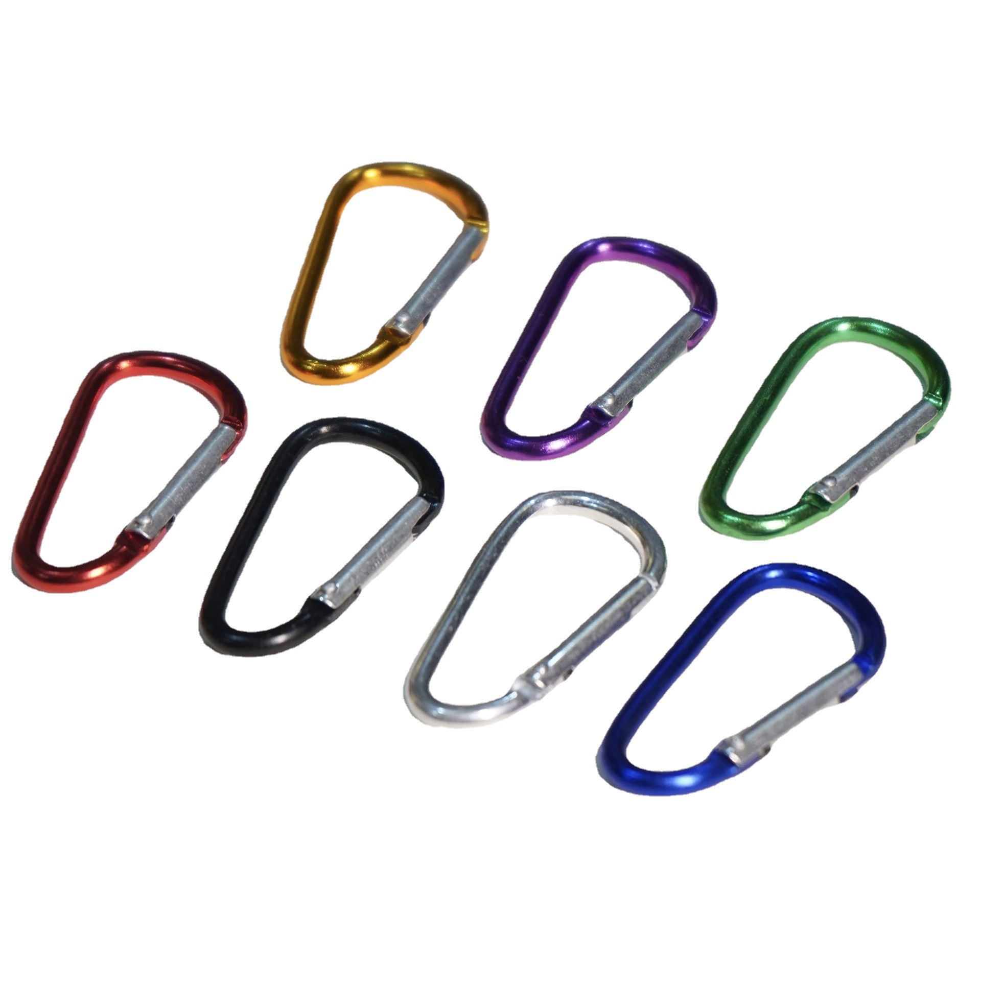 Factory Direct Supply - #7 D-Type Aluminum Carabiner for Hiking