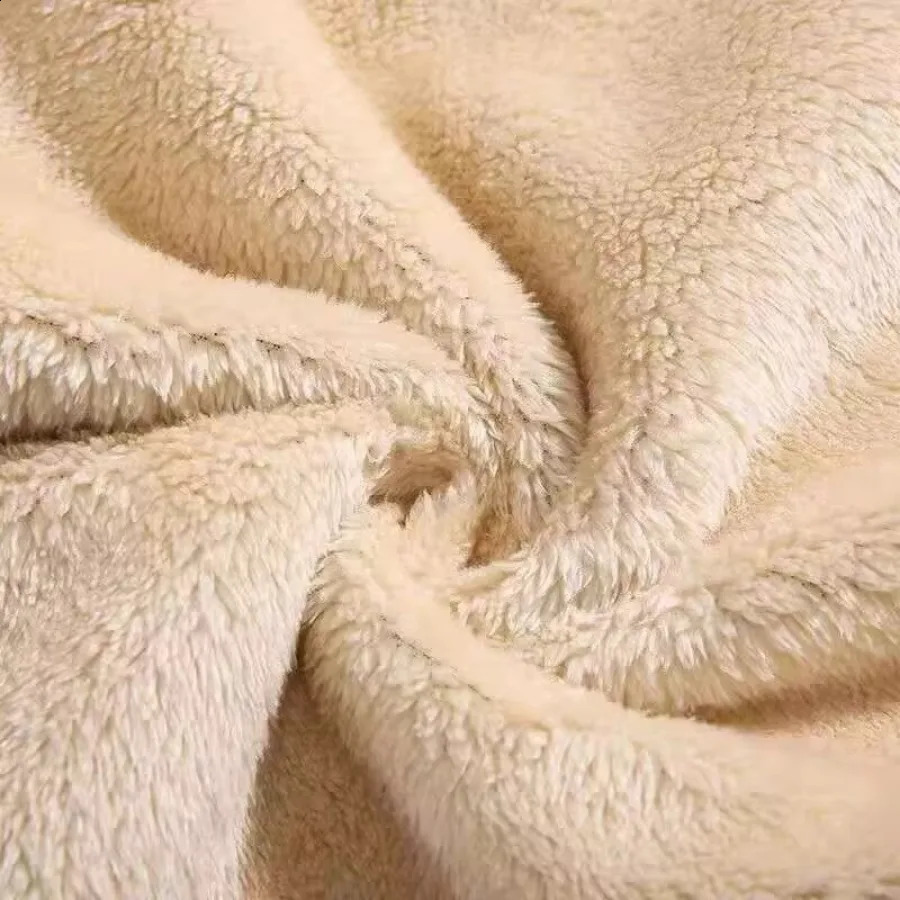 Winter mens wool sweater keeps warm underwear casual solid color pull-out Lambswool O-neck thick underwear top 240930