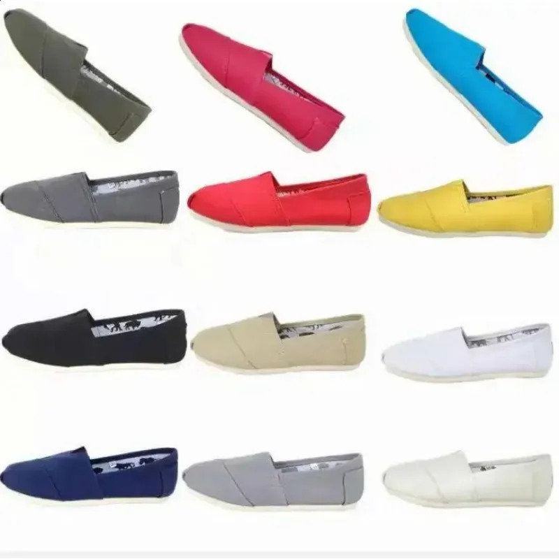 Summer Classic Canvas Loafers Mens unisex Low Comfort Flat Shoes Slip On Casual Breathable Shoes Espadrillles Zapatos 240930
