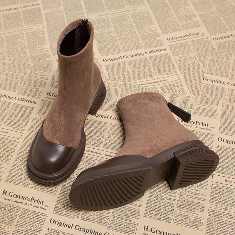 Women Shoes Boots Martin Boots Popular Winter Fashion Wear Short Boots Triple Black Khaki Brown Free shipping