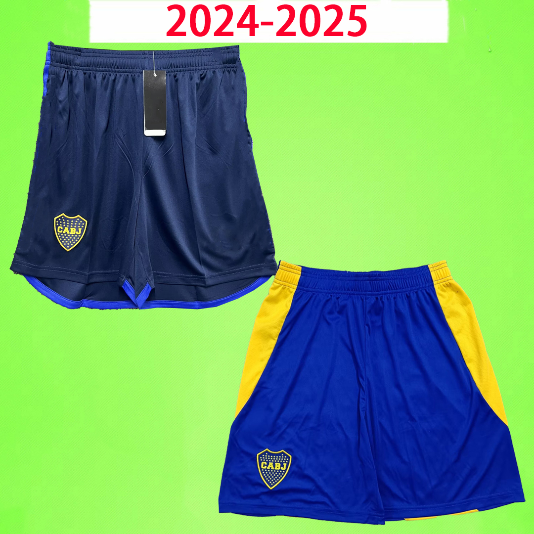 24 25 26 Boca Juniors soccer shorts home away Men kit Third TEVEZ 2024 2025 2026 OSCAR VILLA SALVIO MARADONA VARELA Training football pants Fans Player version blue