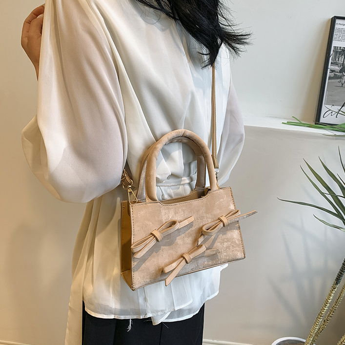 Women Shoulder Fashion Handheld Commuter Bag Versatile Triple Black Pink Khaki Free shipping