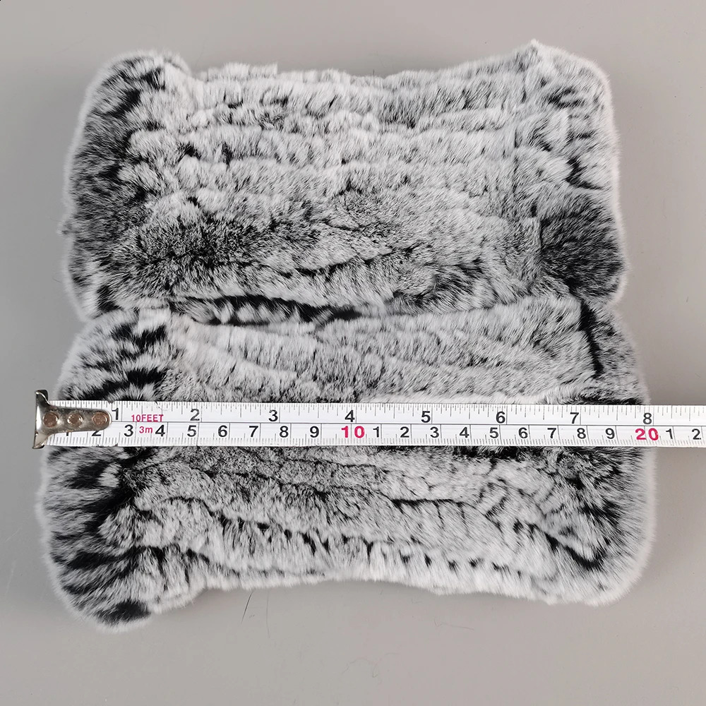 Womens 100% True Knitted Rex Rabbit Fur Gloves Winter Warm Womens True Fur Non Fingerless Gloves Hand Knitted Fur Gloves 241206