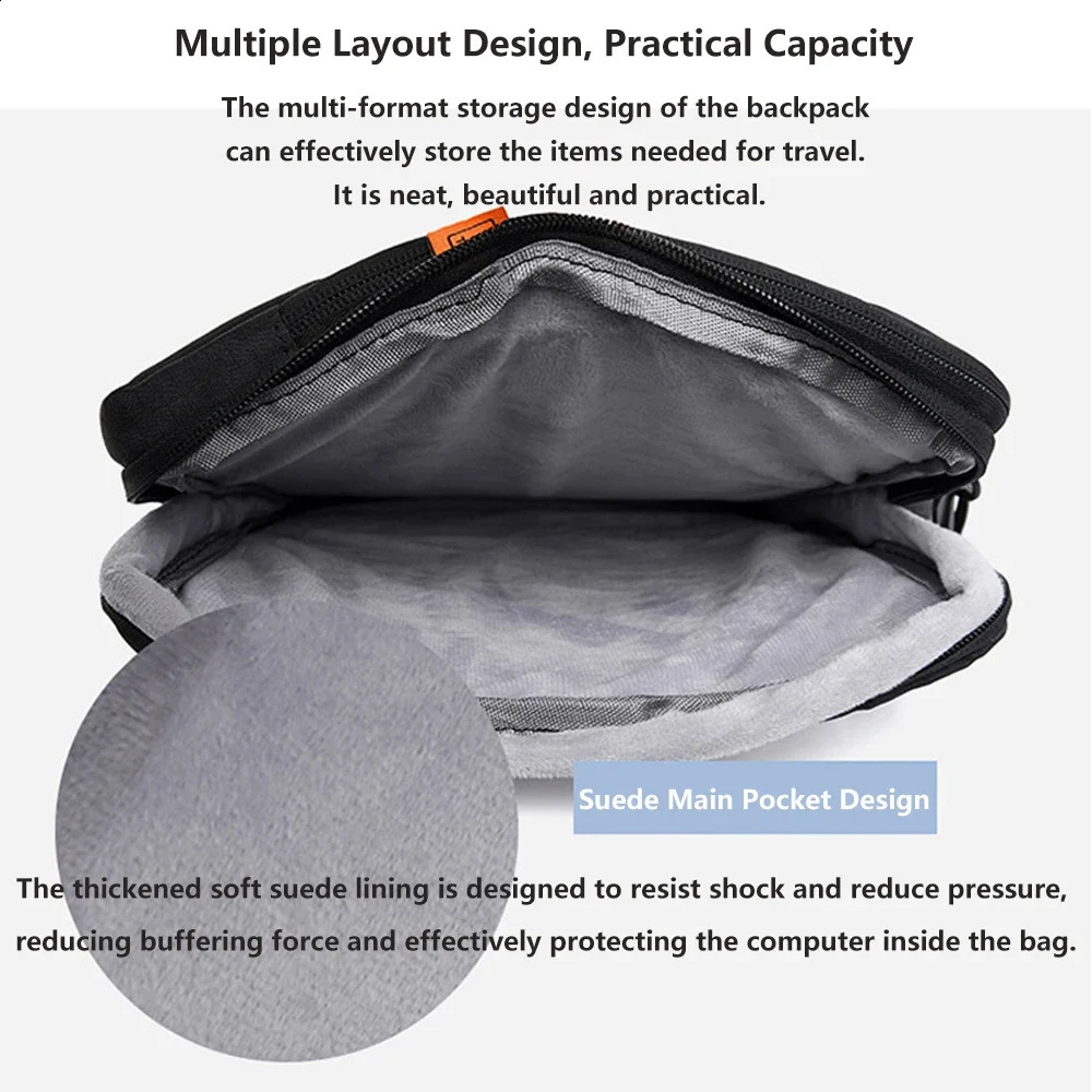 Laptop case 13.3 14 15.6-inch laptop case suitable for Air Pro 13 16 phone case shoulder bag waterproof briefcase ww 241008