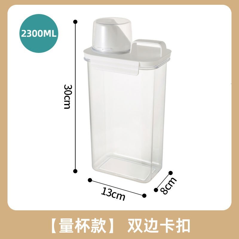 Sealed Storage Bottles Jars Kitchen Measuring Cup Rice Bucket Thickened Insect Proof Flour Grain Dried Food Containers Fruit Moistureproofa Ndf Resh