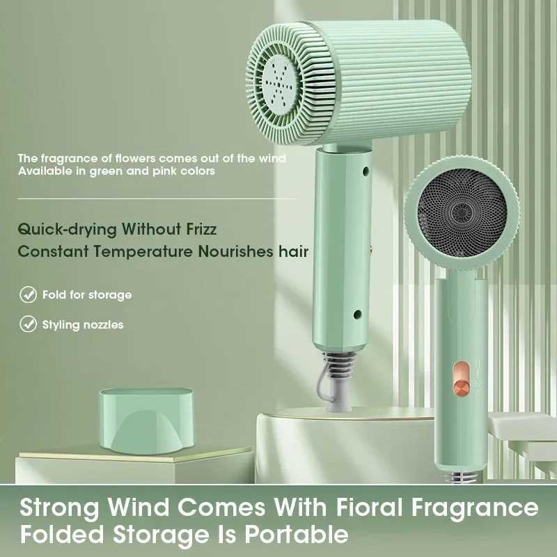 220V Electric Hair Dryer 4-Speed Professional Care Hair Dryer Quick Drying Negative Ion Constant Temperature Power Hair DryerXJ241021