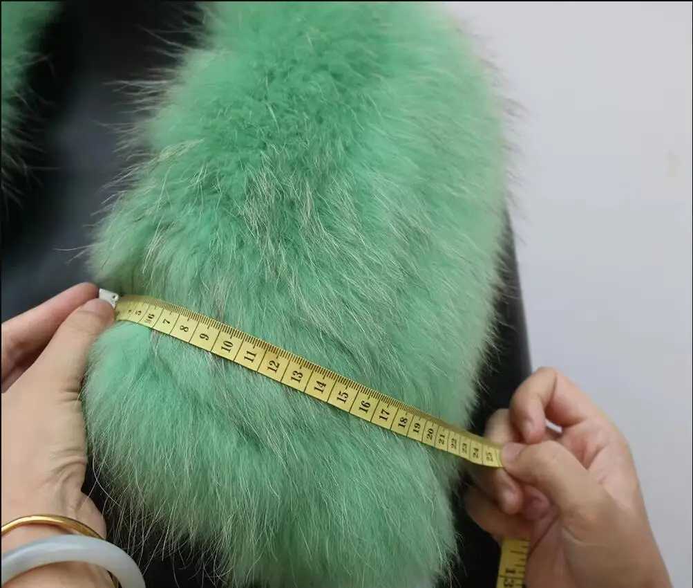 Winte Green Big Luxury Fur Collar Parka Duck Down Coat Thicken Warm Snow Parka Female Loose Puffer Jacket Outerwear WomenX241007