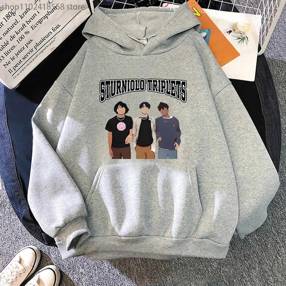 Men's Hoodies Sweatshirts rniolo Triplets Group Hoodie Fashion Music Rapper Graphic Sweatshirt Men Clothing High Strt Strtwear Women Y2k Pullover