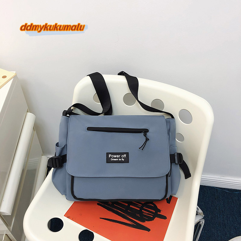 Crossbody Women Preppy Style Patchwork Color Shoulder Collage Student Messenger Bag waterproof Bags H7.4#25 ddmykukumalu