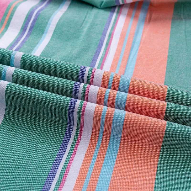 Large mens casual 100% pure cotton Oxford striped pocket long sleeved soft button plain weave mens plus size X241007