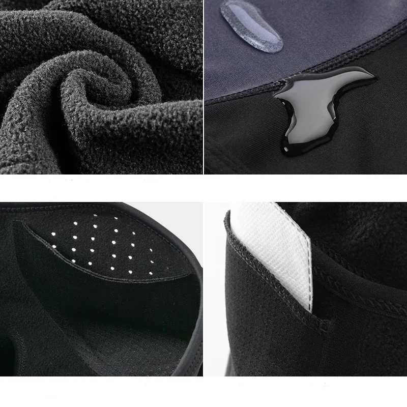 Rockbros winter bike mask Fece keeps warm and windproof bike face mask Clava ski mask fishing ski hat W241005