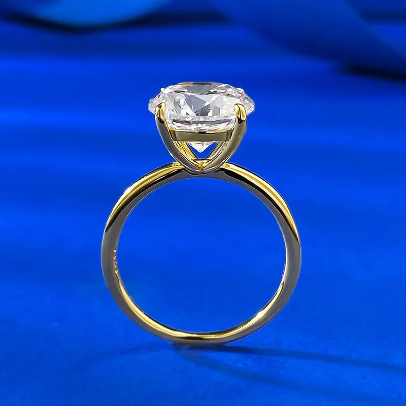 Card Lab Diamond Ring 100% genuine 925 sterling silver party wedding ring 241007