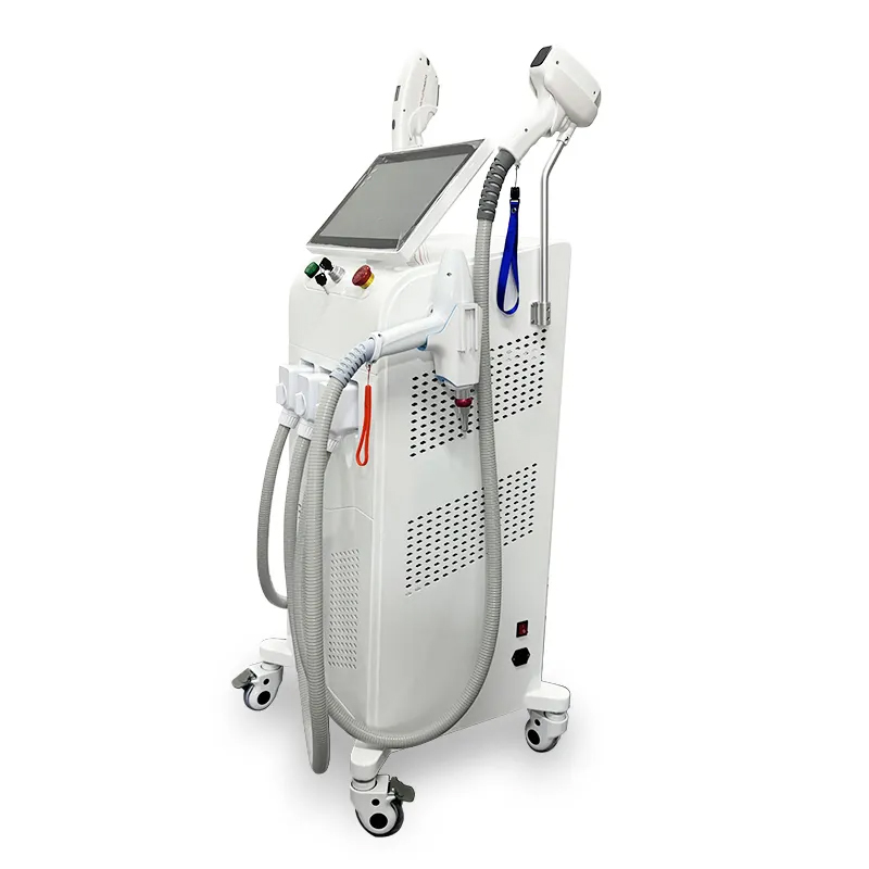 2025 Ice Titanium 808 755 1064 Diode Laser Hair Removal Picosecond Tattoo Removal Skin Brightening OPT Elight 3 Handles Upgrade Laser Beauty Machine