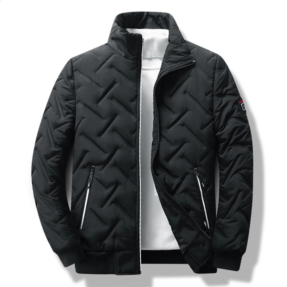 Stand Collar Sweater For Men In Winter 240930