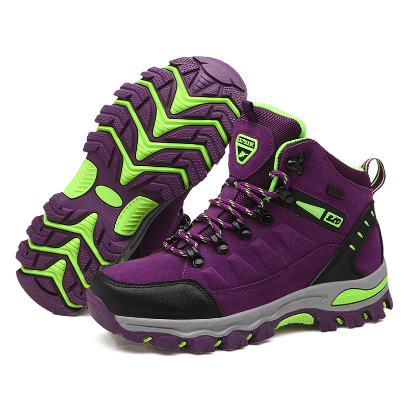 Women Trekking Winter Ankle Outdoor Boots Hiking Shoes Woman Mountain Climbing Treking Sneakers Wandelschoenen Botas Mujer Ddmymonkey