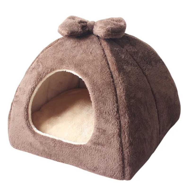 Winter Warmth House Mattress Detachable Dog Basket Soft and Comfortable Kitten Sleeping Pet Nest Cat Products X241007