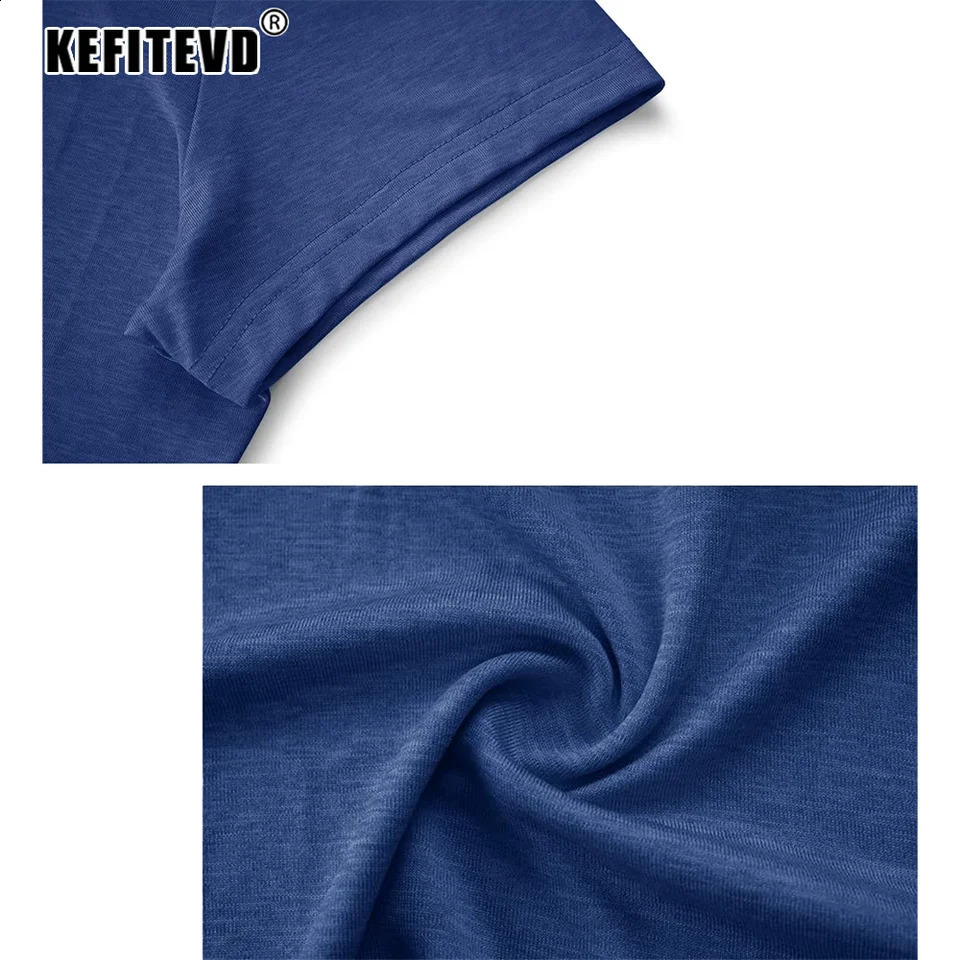 KEFITEVD Summer Polo Shirt Womens Collar Short sleeved T-shirt Quick drying Lightweight Running Sports Tennis Golf Polo Top 240930