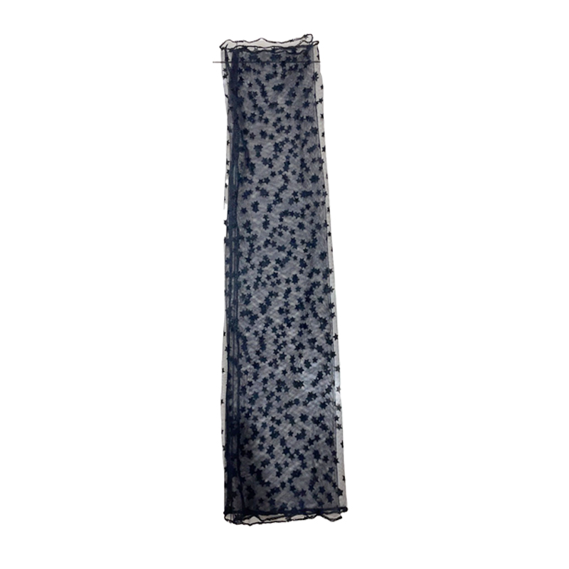 Summer Outdoor Ice Sleeve Thin Mesh Sleeve Foot Cover Half Finger Lace Arm Sleeve Gold and Silver Silk Sunscreen Sleeves