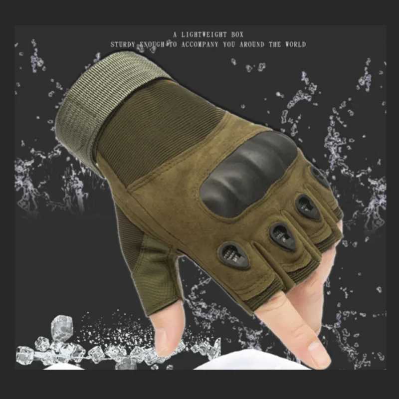 Sports gloves tactical gloves mens half finger outdoor riding motorcycle combat accessories outdoor sports gloves accessories CL241008