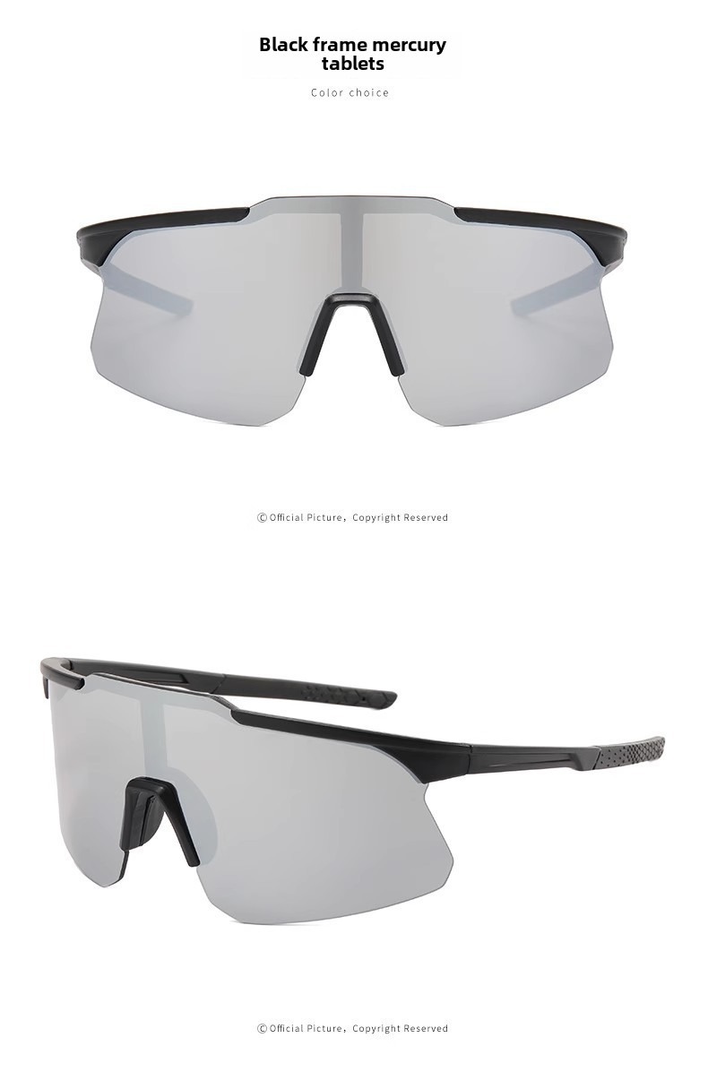 Reflective Personalized Outdoor Cycling Sunglasses for Road Sports Night Riding