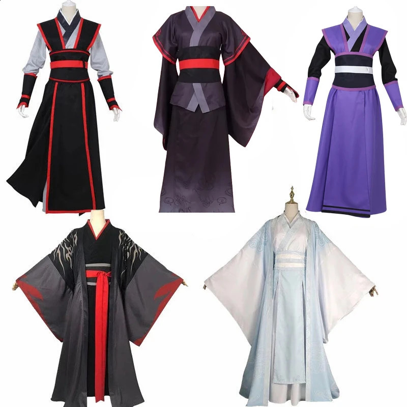 Wei Wuxian cosplay Mo XuanYu Lan Wangji costume anime demon culture master Dao Zu Shi mens clothing 241007