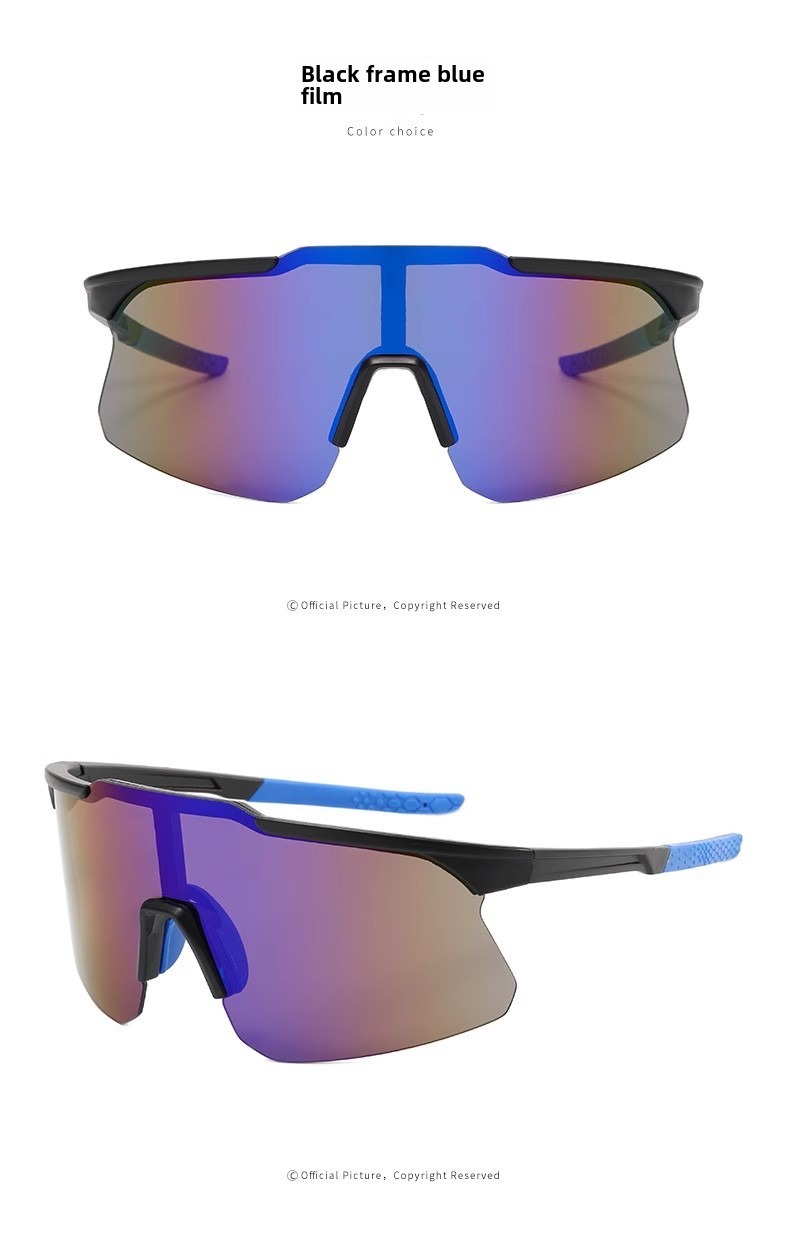 Reflective Personalized Outdoor Cycling Sunglasses for Road Sports Night Riding