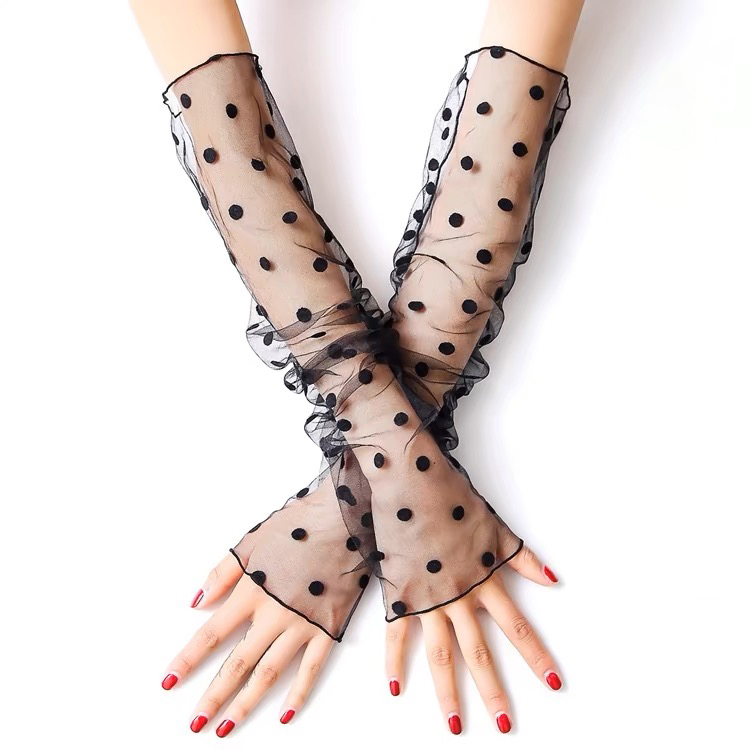 New sexy sleeve sunscreen summer lace ice sleeve anti-ultraviolet driving cycling fashion breathable arm cover