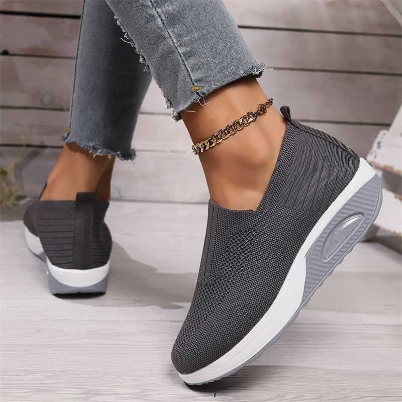 Fashion Socks Womens Shoes Summer Lace Breathable Mesh Sports Shoes Fashion Casual Shoes Womens Shoes Soft Sole Non slip Womens Shoes Y241007