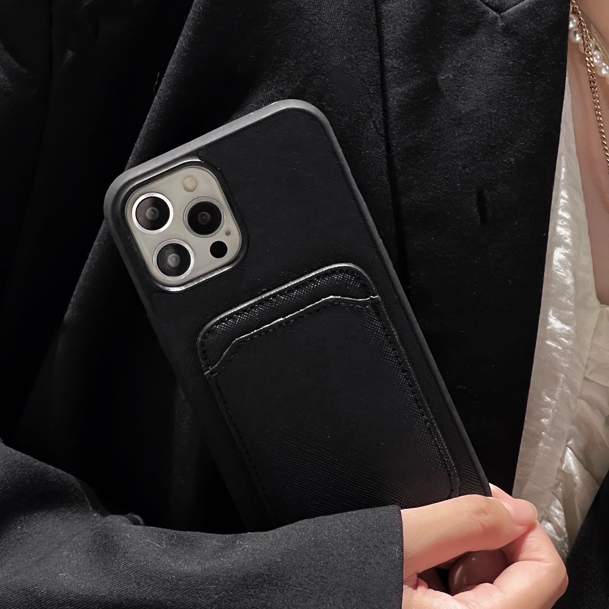 Phone Case Designer iPhone Case for Apple iPhone 15 14 Pro Max 14 Plus 13 12 11 Monogram Mobile Cover iphone cover for iPhone 16 Pro Max Card Pocke dh