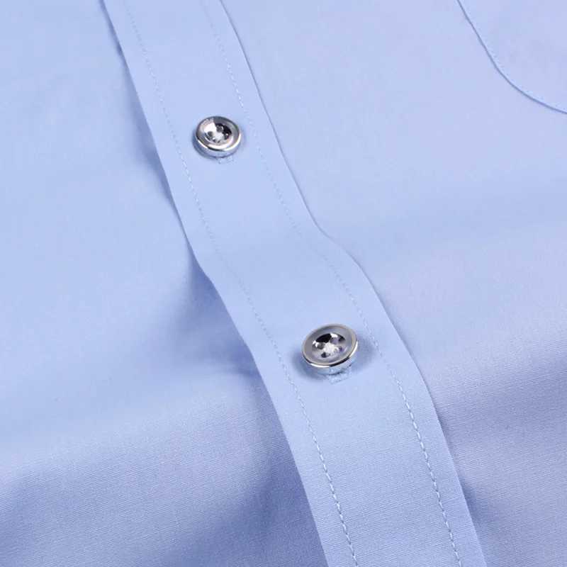 Mens Classic French Cuff Solid Dress Formal Business Shirt Standard Fit Long Sleeve Office Work White Black Yellow Social Shirt X241007
